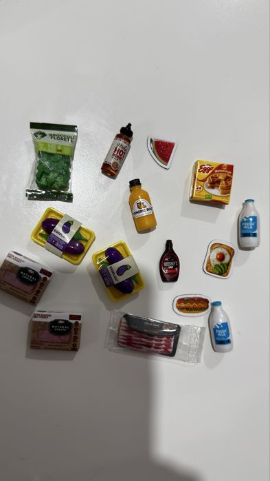 Mini Brands Coleção Comida e Bebida