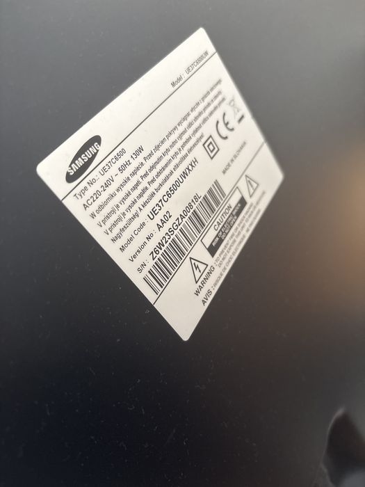 Tv samsung 37 dziala