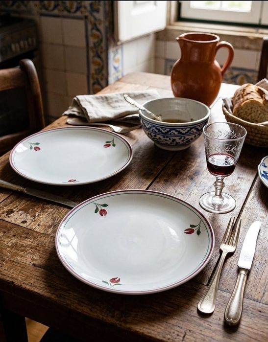 Par de Pratos F. Primagera Aveiro - Vintage / Coleção