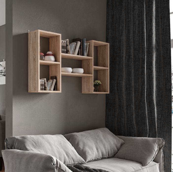 Полка настенная Полочка Стеллаж Полиця настінна для книг Стелаж в офіс