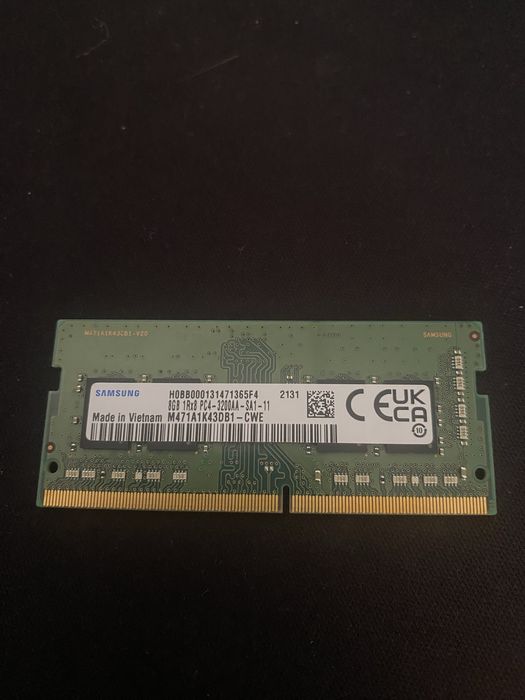 Ram DDR4 8gb SO-DIMM para portatil Samsung
