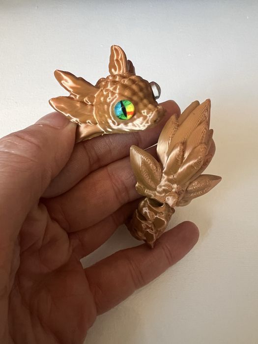 Іграшка пластиковий дракон 3D фіджет іграшка антистрес