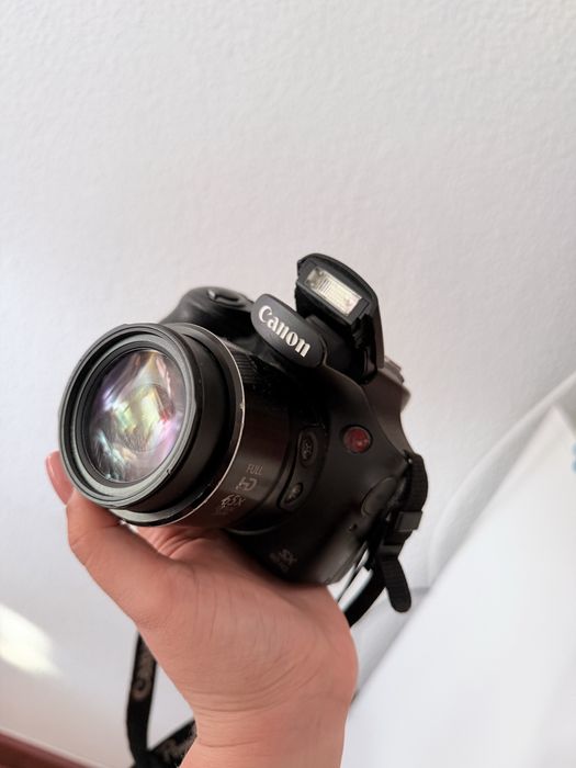 Câmara Canon PowerShot SX60 HS + Extras – Excelente para fotografia e vídeo