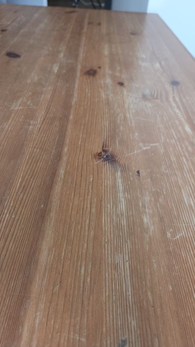 Stolik ława Ikea Leksvik z przegródkami półkami sosnowy