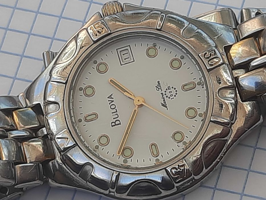 Вінтажний рідкісний чоловічий годинник Bulova