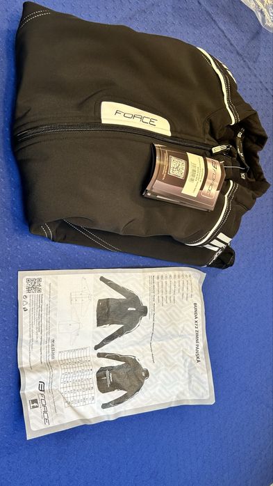 Casaco ciclismo novo Force -M