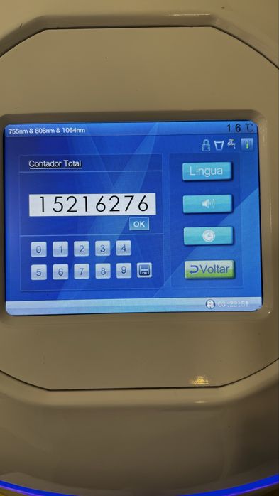 Laser Diodo Triple Wavelength