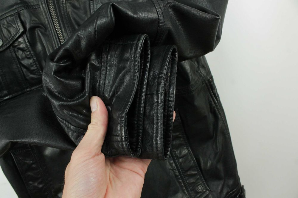 Шикарна шкіряна куртка Strellson Burnett Leather Jacket Розмір 52 Л