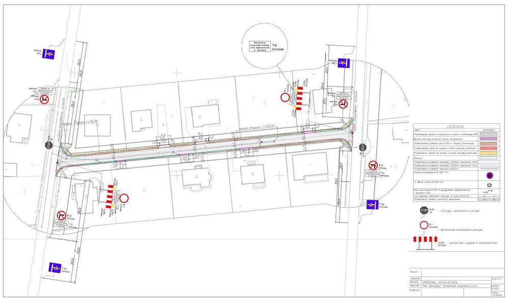 Projekt zjazdu, parkingu, organizacja ruchu, operat wodnoprawny