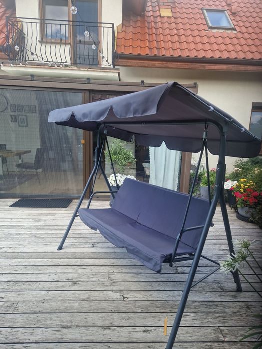 Huśtawka ogrodowa 3 osobowa