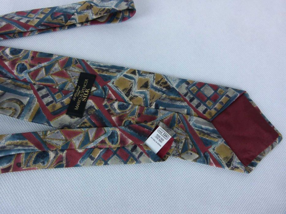 St. Michael from Marks & Spencer jedwabny krawat silk jedwab