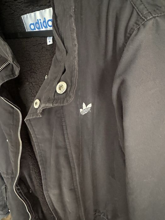 Kurtka adidas z futerkiem
