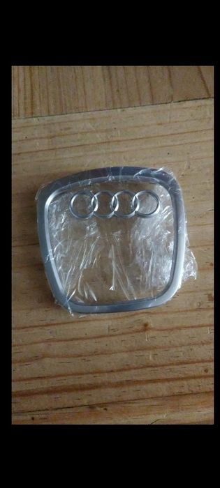 Aro moldura do volante mais emblema  audi a3 8p a4 b6 b7 b7 a6 c7 a5