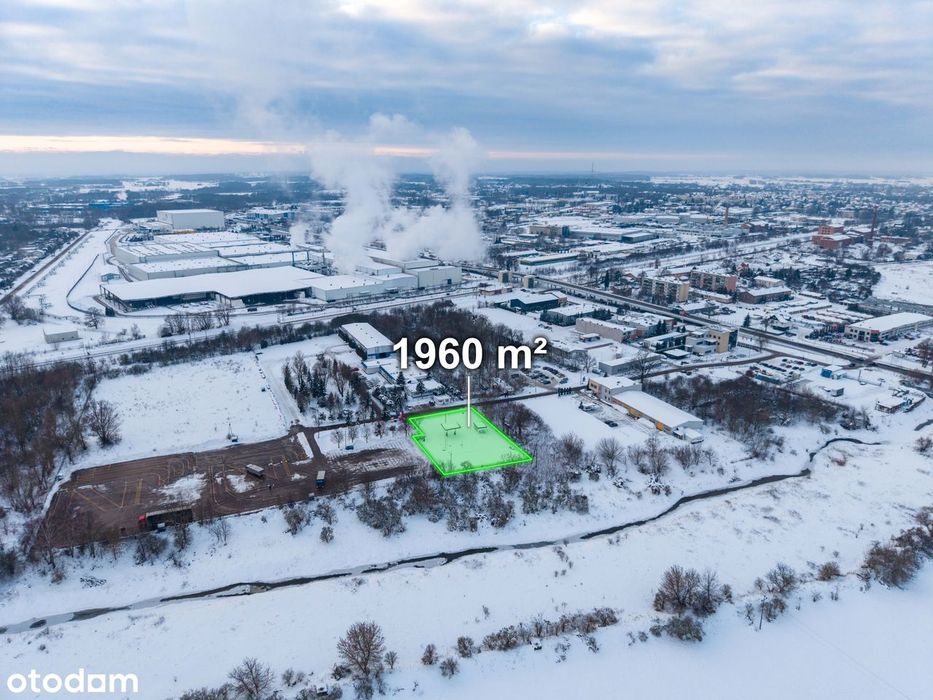 Działka 1960 m² Ciechanów | Przy WORD | Świetna pod stację i usługi
