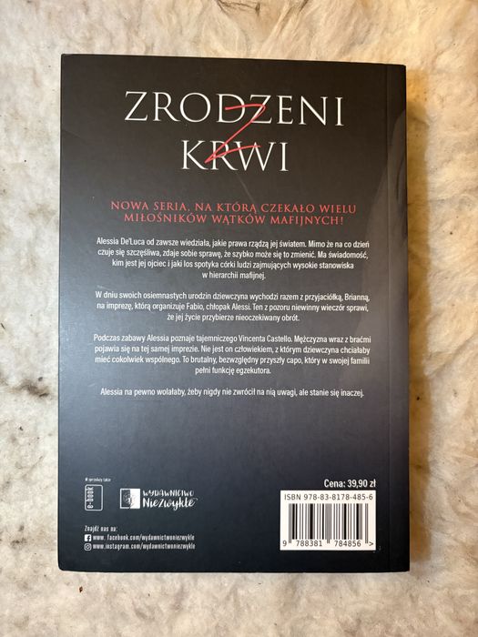 Zrodzeni z krwi Rodzina Castello Karolina Jurga NOWA