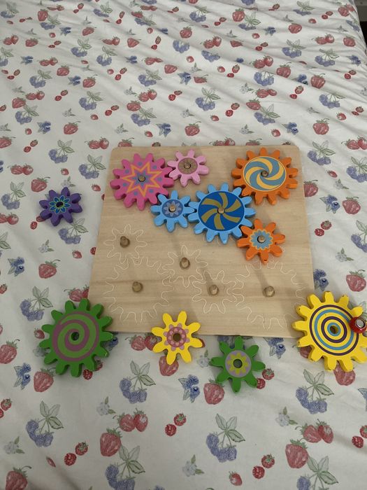 Jogo de engrenagens para crianças