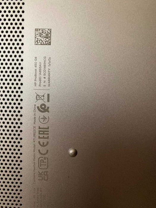 СІРИЙ ноутбук у гарному стані  HP ProBook 450 G8