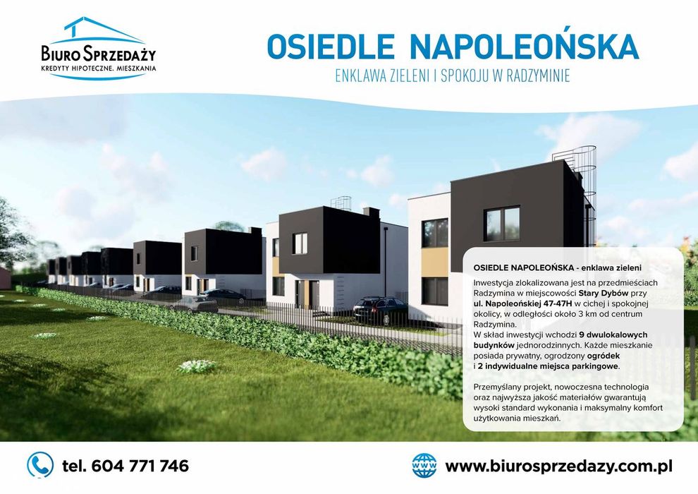 4 Pokoje+2Mp+Ogródek-Kredyt Bez Wkładu Własnego