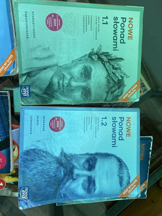 Komplet ksiazek do liceum klasa 1