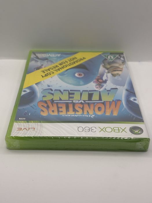 [ENG NOWA] Unikat - Promo Copy Monsters vs Aliens Xbox 360