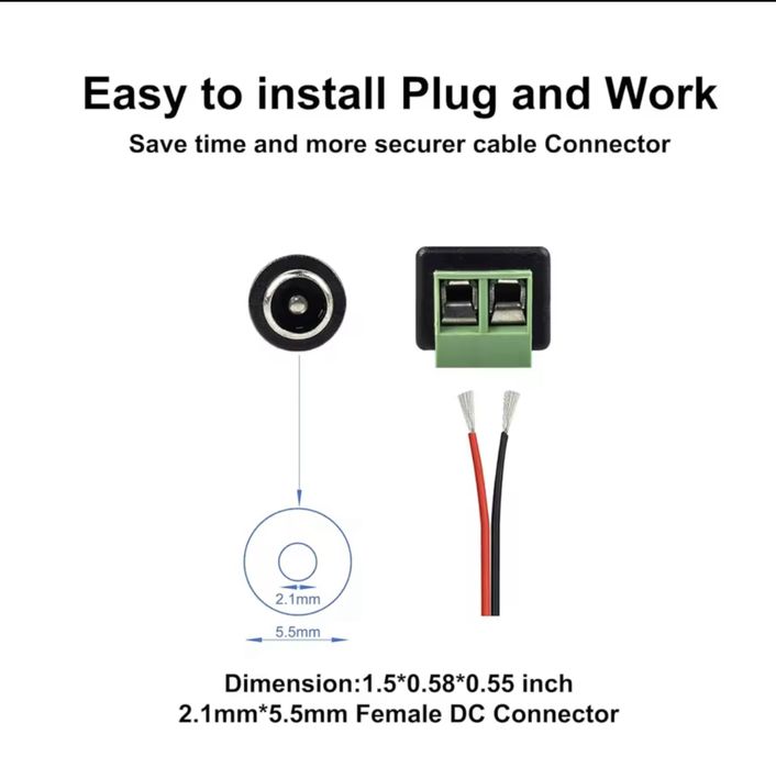 Коннектор DC 5,5 2,1