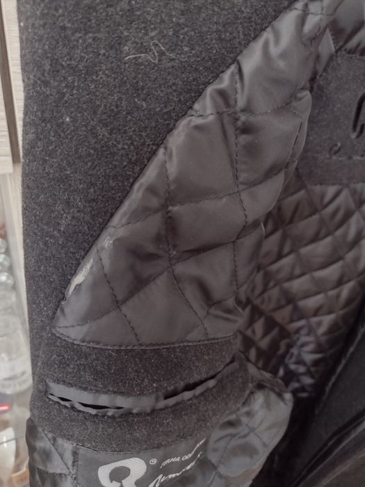 Kurtka  czarna wełniana Rematex r. 50