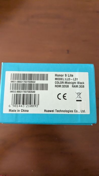 Telemóvel Honor 9 lite