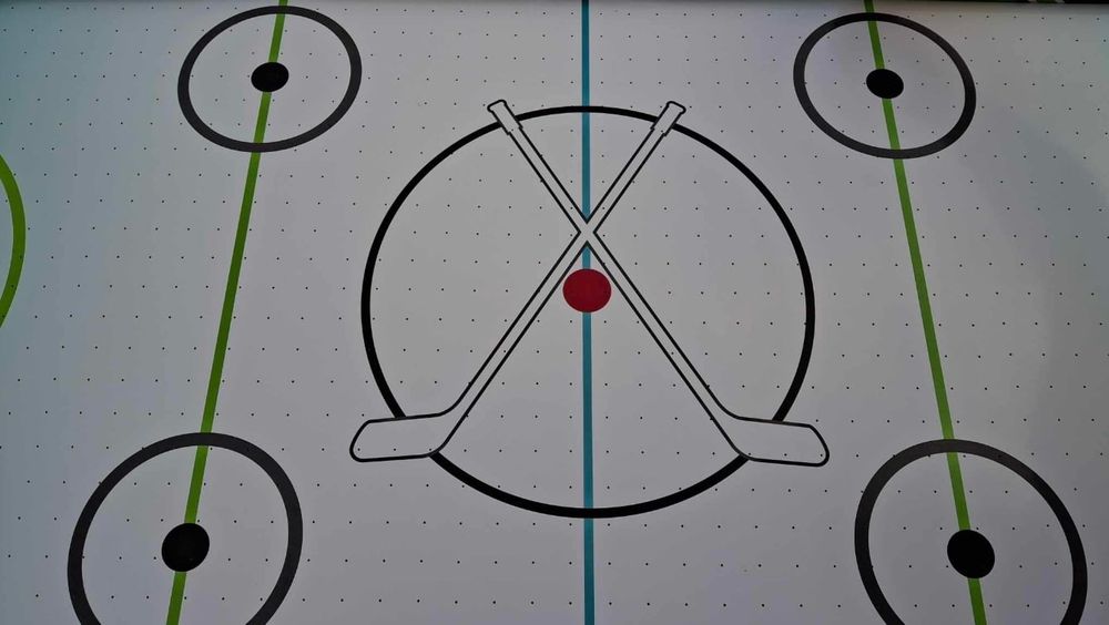 Cybergaj 122cm stół do gry powietrzny hokej