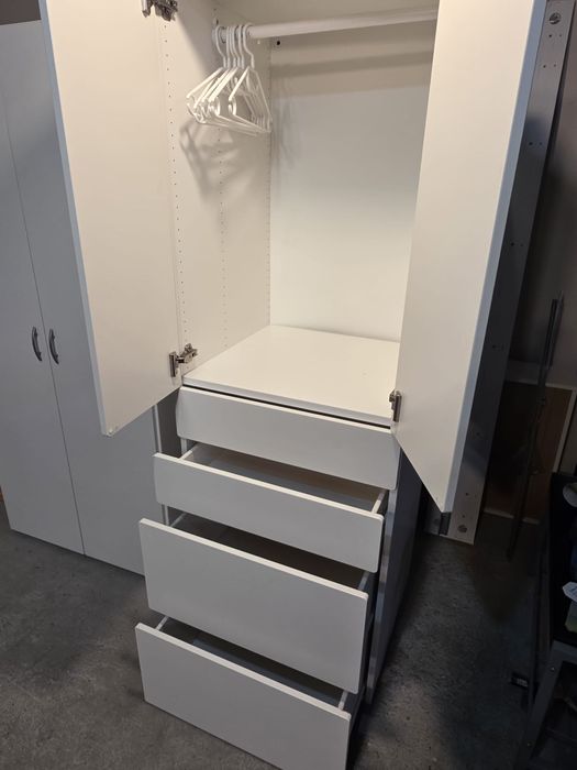 Szafa dziecięca IKEA SMÅSTAD PLATSA z szufladami | TRANSPORT GRATIS