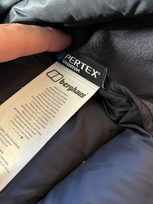 пуховик berghaus