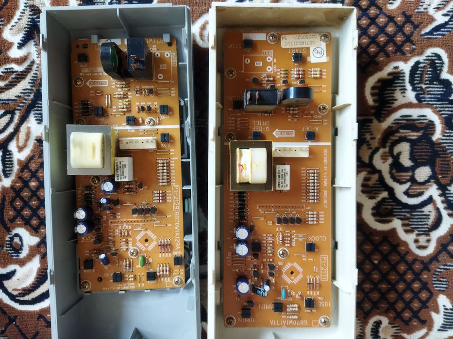 Пaнель управления для микроволновки LG.