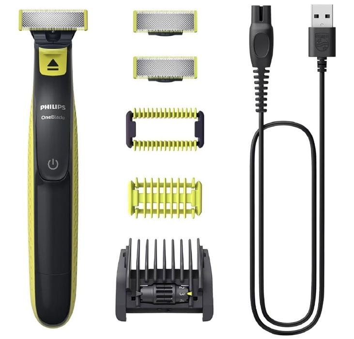 Barbeador e Aparador Philips com Acessórios