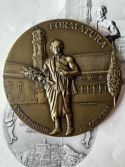 Medalhas de bronze Tradições de Coimbra