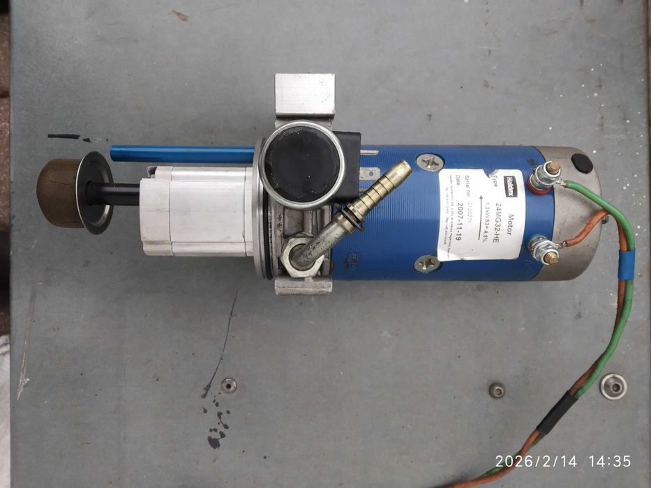 pompa olejowa z silnikiem elektrycznym 24 V