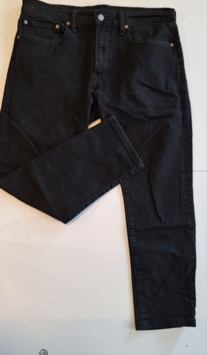 Spodnie jeans czarne Levis