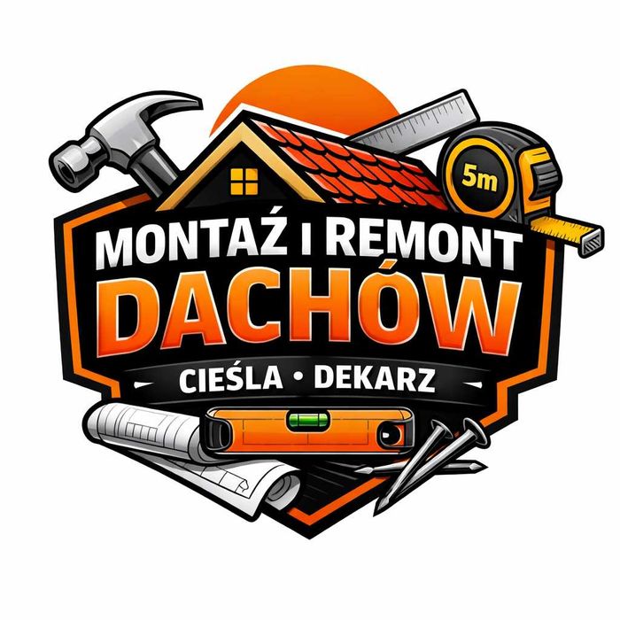 Montaż pokryć dachowych ! cieśla/dekarz remont dachu, wycena i pomiar!