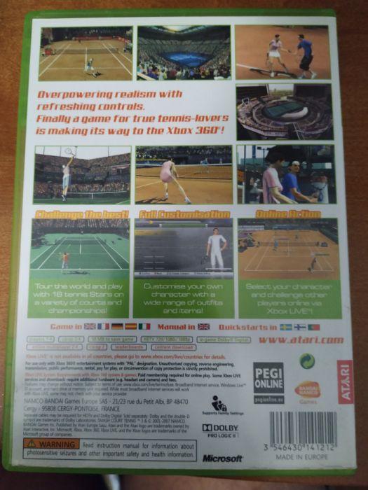 Smach Court Tennis 3 Xbox 360