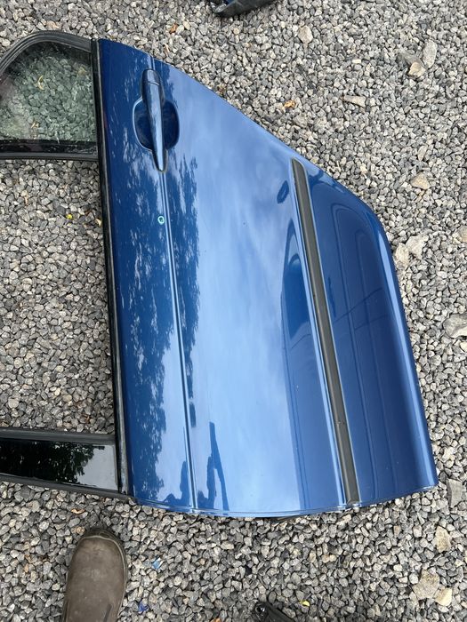 Drzwi lewy tyl lewe bmw e46 sedan topasblau