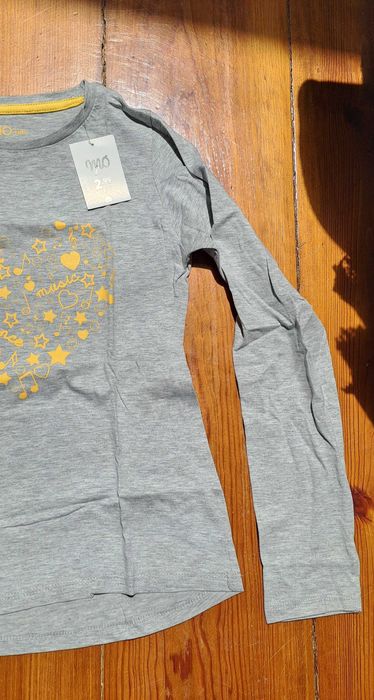 Camisola cinzenta Mo 12 anos nova