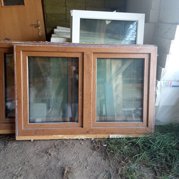 Okno 100x 178,  kolorze winchester