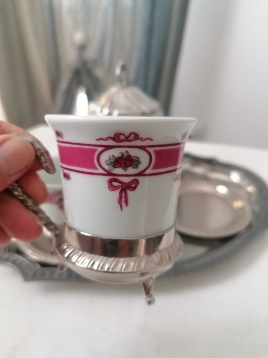 Набір мокко чашки вінтаж