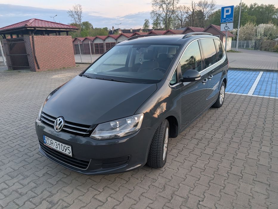 VW Sharan 2.0 TDI 2010r manual 5 osób