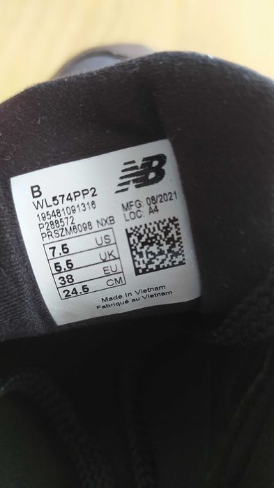Ténis New balance 574 tamanho 38 - novas