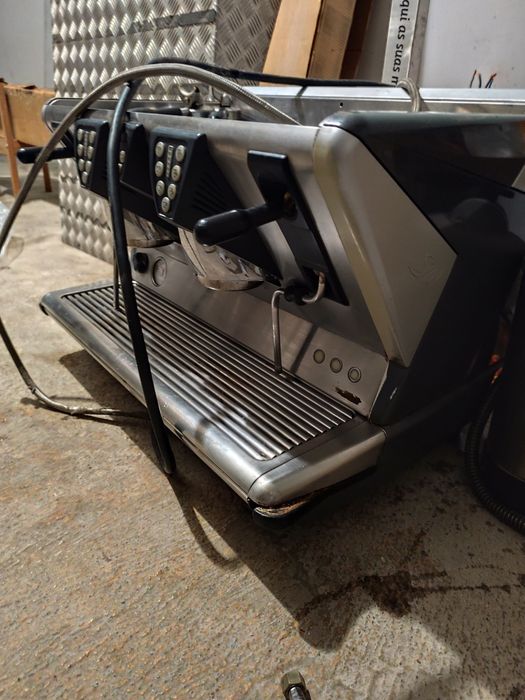 Máquina de café e moinho