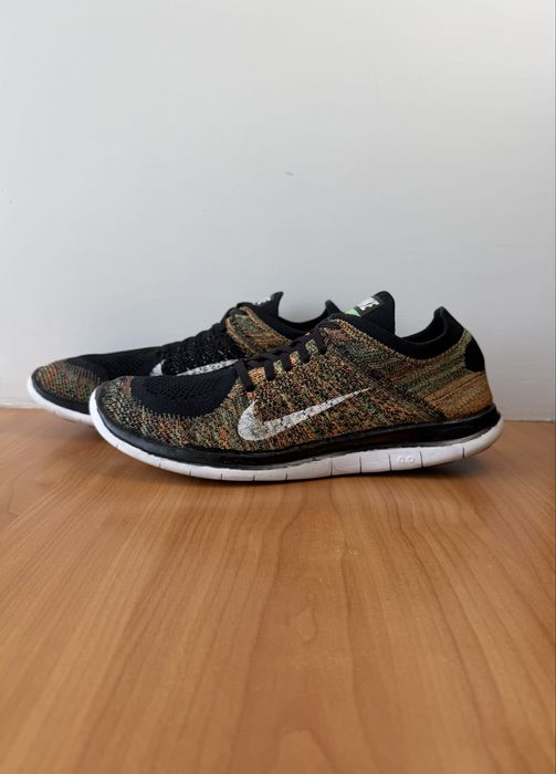 Кроссовки Nike Free Run 4.0 Flyknit размер 44.5 оригинал мужские спортивные беговые найк лёгкие