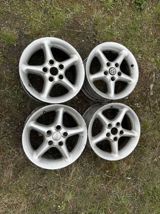 Alufelgi audi a4 b5 vw passat 5x112 15” 7.5j et 42.5 made in germany