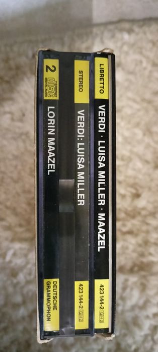 Luisa Miller opera na CD