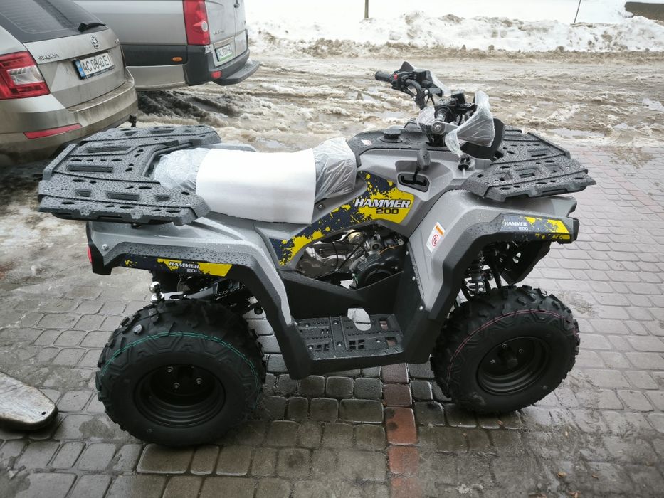 Квадроцикл MIKILON HAMMER U-38 200 Сірий