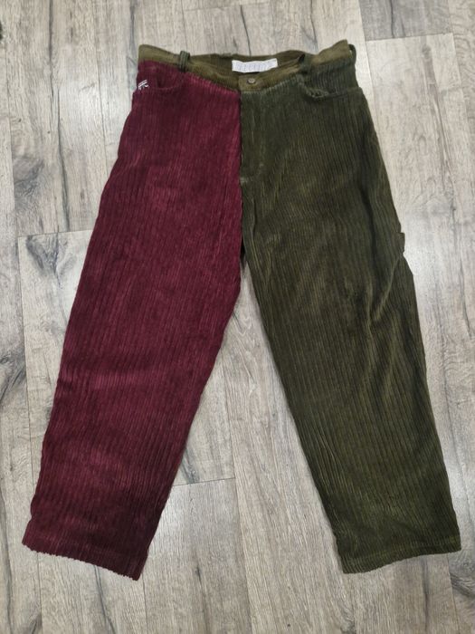 Кастомные крутые вельветовые штаны rappants