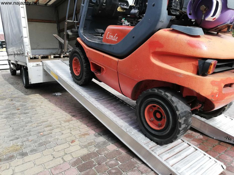Najazdy Aluminiowe 4m 8t Cert CE/ Gwarancją Jakości i Wytrzymałości